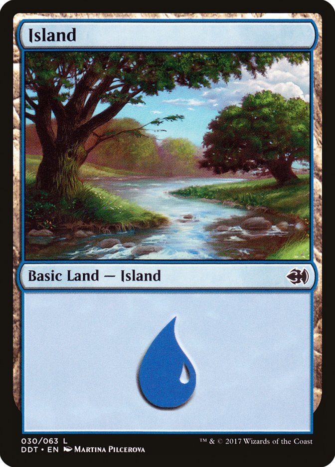 Island (30) [Duel Decks: Merfolk vs. Goblins] | Rock City Comics