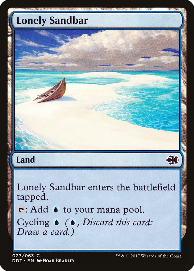 Lonely Sandbar [Duel Decks: Merfolk vs. Goblins] | Rock City Comics