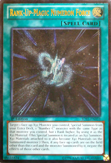 Rank-Up-Magic Numeron Force (UTR) [JOTL-EN059] Ultimate Rare | Rock City Comics