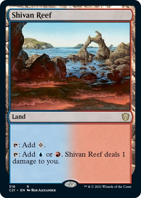 Shivan Reef [Commander 2021] | Rock City Comics