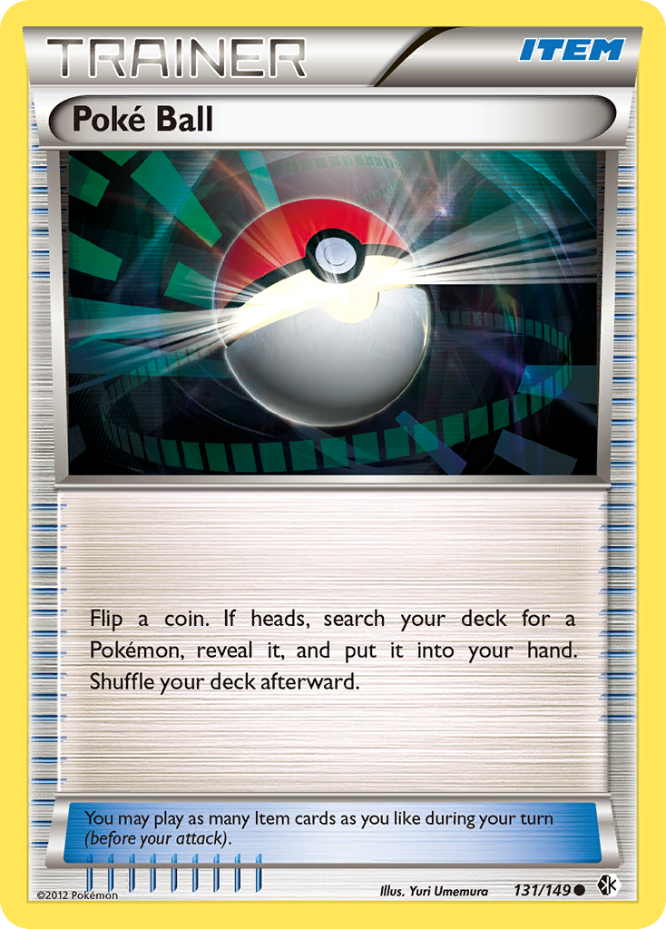 Poke Ball (131/149) [Black & White: Boundaries Crossed] | Rock City Comics