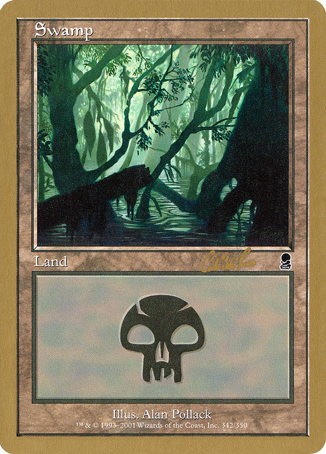 Swamp (cr342) (Carlos Romao) [World Championship Decks 2002] | Rock City Comics