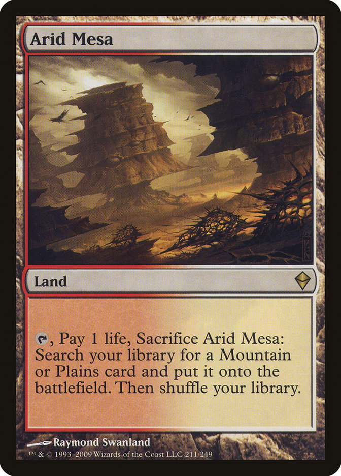 Arid Mesa [Zendikar] | Rock City Comics