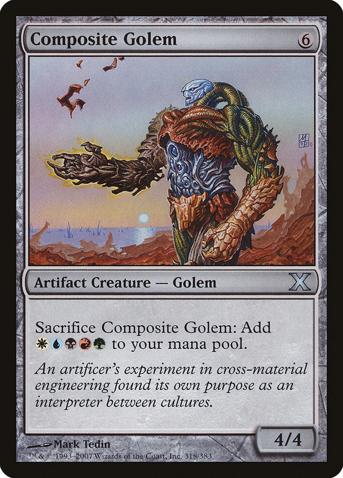 Composite Golem [Tenth Edition] | Rock City Comics