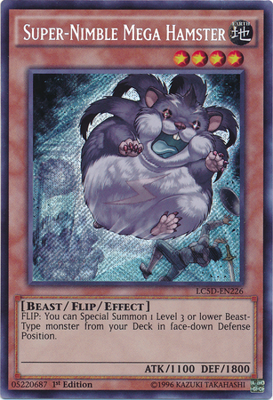 Super-Nimble Mega Hamster [LC5D-EN226] Secret Rare | Rock City Comics