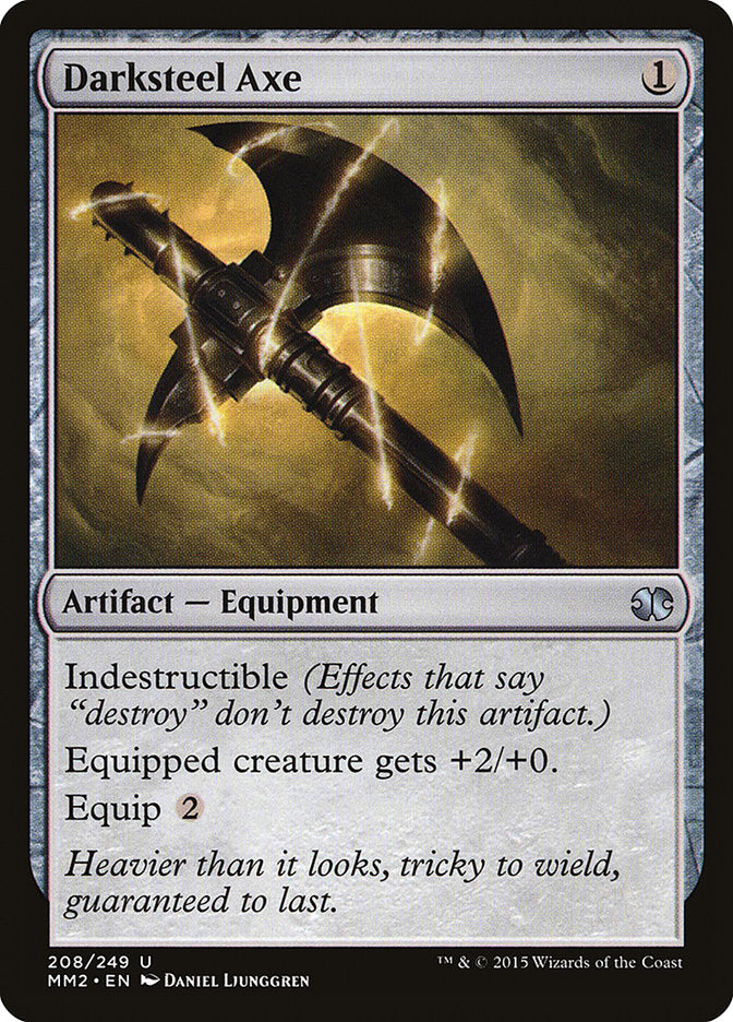 Darksteel Axe [Modern Masters 2015] | Rock City Comics