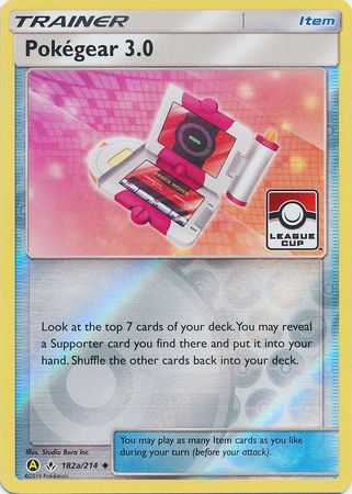 Pokegear 3.0 (182a/214) (League Promo) [Sun & Moon: Unbroken Bonds] | Rock City Comics