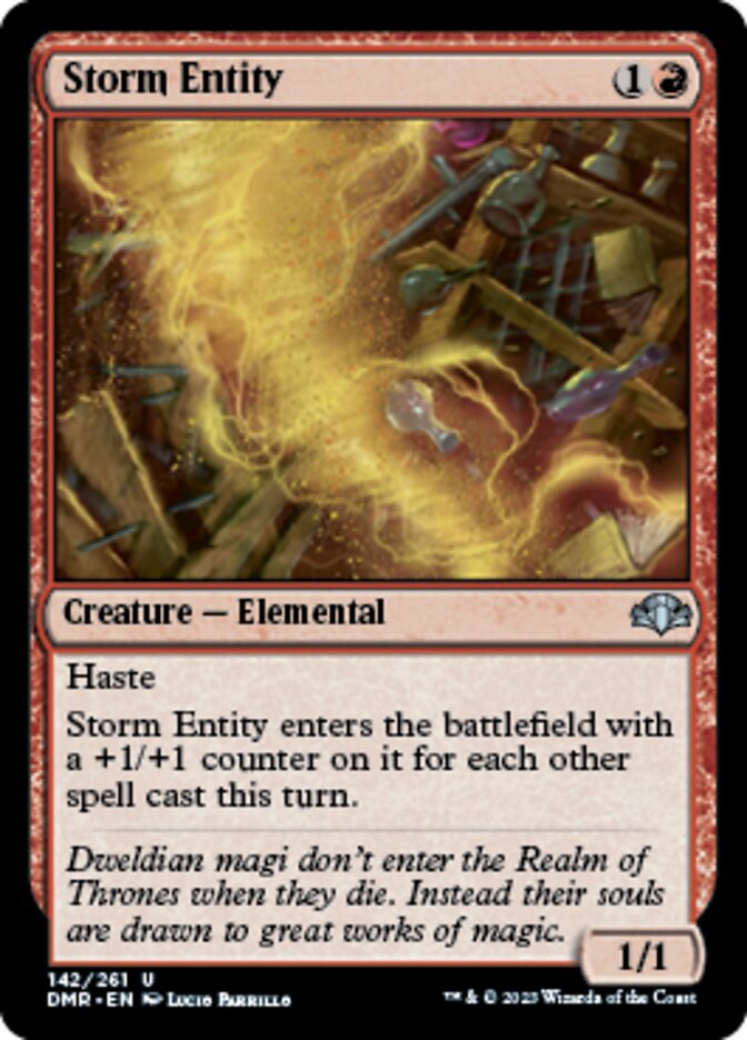 Storm Entity [Dominaria Remastered] | Rock City Comics