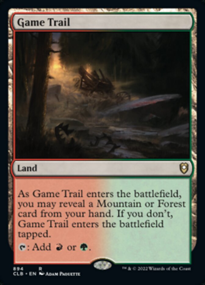 Game Trail [Commander Legends: Battle for Baldur's Gate] | Rock City Comics
