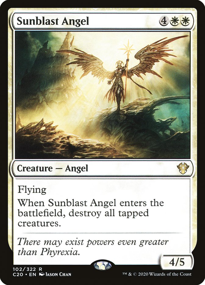 Sunblast Angel [Commander 2020] | Rock City Comics