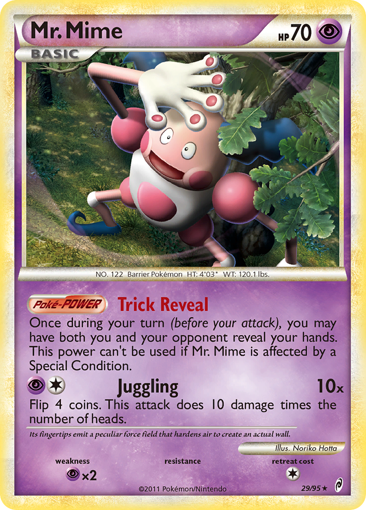 Mr. Mime (29/95) [HeartGold & SoulSilver: Call of Legends] | Rock City Comics