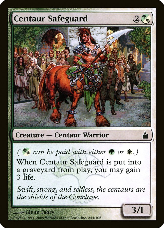 Centaur Safeguard [Ravnica: City of Guilds] | Rock City Comics