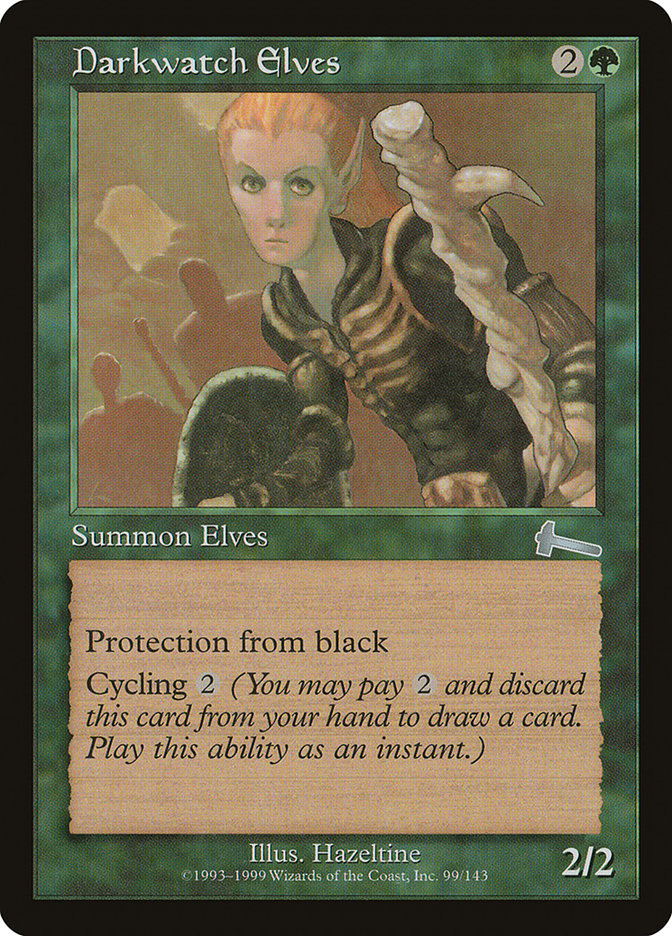 Darkwatch Elves [Urza's Legacy] | Rock City Comics