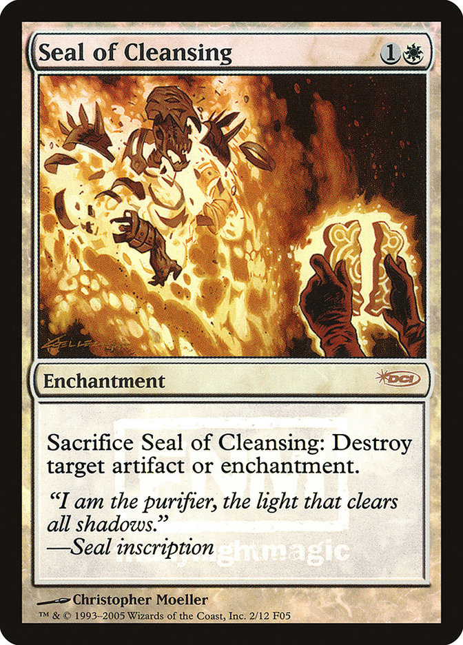 Seal of Cleansing [Friday Night Magic 2005] | Rock City Comics