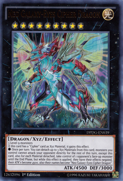 Neo Galaxy-Eyes Cipher Dragon [DPDG-EN039] Ultra Rare | Rock City Comics