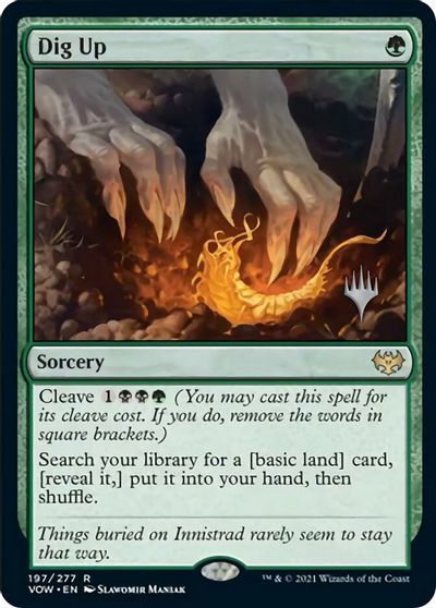 Dig Up (Promo Pack) [Innistrad: Crimson Vow Promos] | Rock City Comics