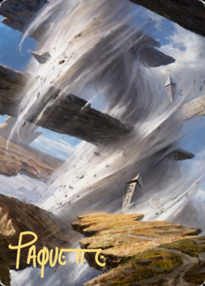 Plains 2 Art Card (Gold-Stamped Signature) [Zendikar Rising Art Series] | Rock City Comics