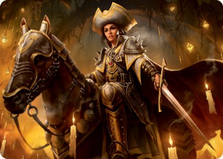 Seasoned Cathar Art Card [Innistrad: Midnight Hunt Art Series] | Rock City Comics