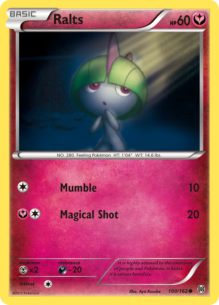 Ralts (100/162) [XY: BREAKthrough] | Rock City Comics