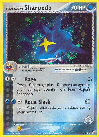 Team Aqua's Sharpedo (5/95) [EX: Team Magma vs Team Aqua] | Rock City Comics