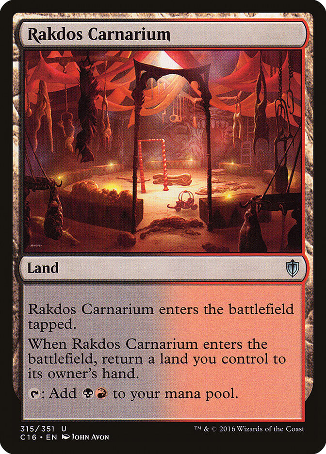 Rakdos Carnarium [Commander 2016] | Rock City Comics