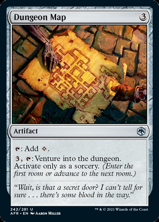 Dungeon Map [Dungeons & Dragons: Adventures in the Forgotten Realms] | Rock City Comics