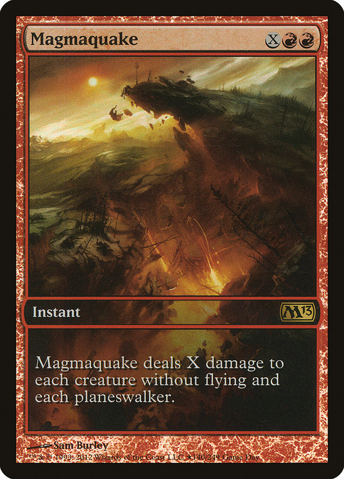 Magmaquake (Game Day) [Magic 2013 Promos] | Rock City Comics