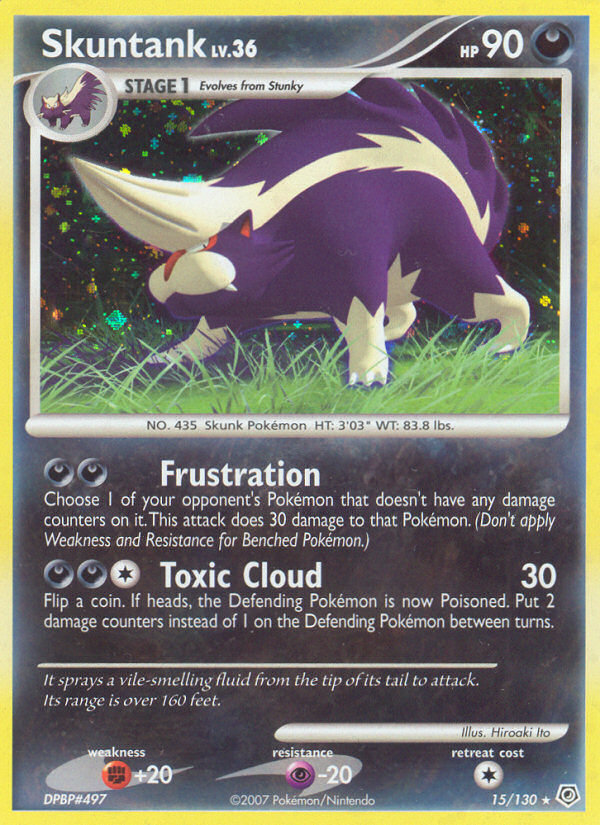 Skuntank (15/130) [Diamond & Pearl: Base Set] | Rock City Comics