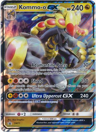 Kommo-o GX (SM71) (Jumbo Card) [Sun & Moon: Black Star Promos] | Rock City Comics