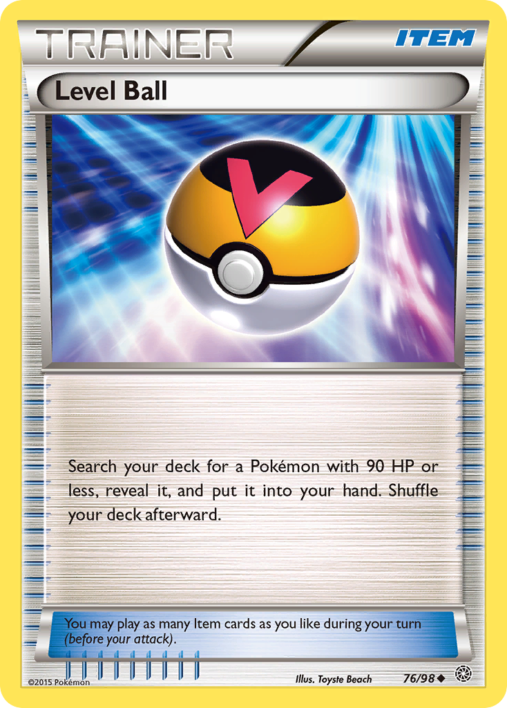 Level Ball (76/98) [XY: Ancient Origins] | Rock City Comics