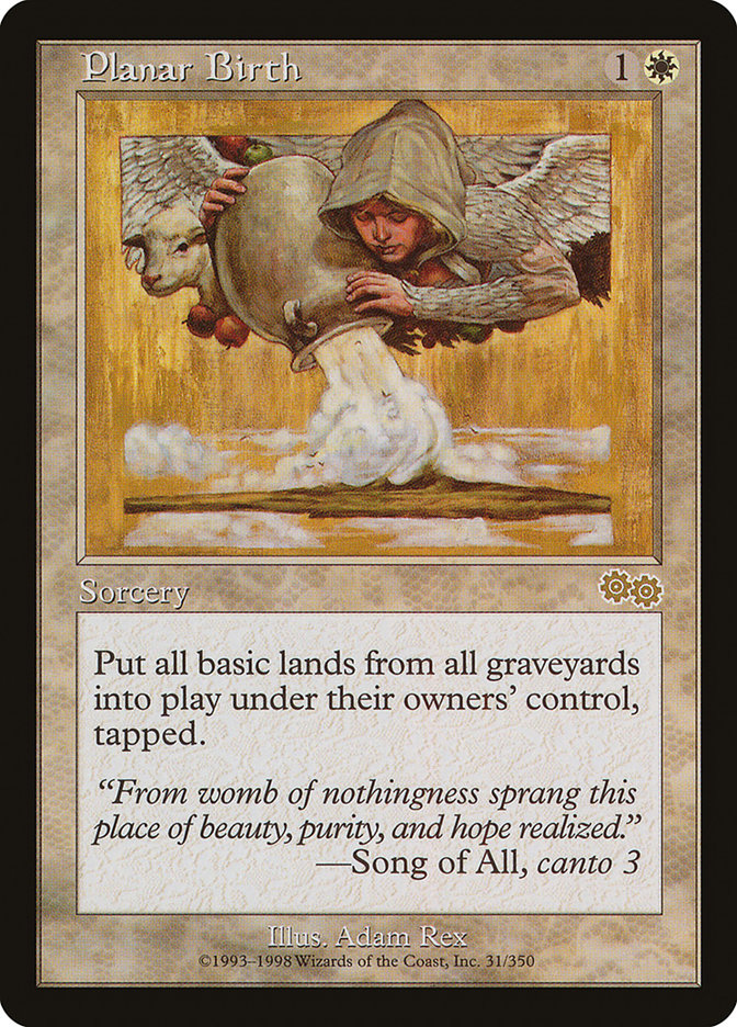Planar Birth [Urza's Saga] | Rock City Comics