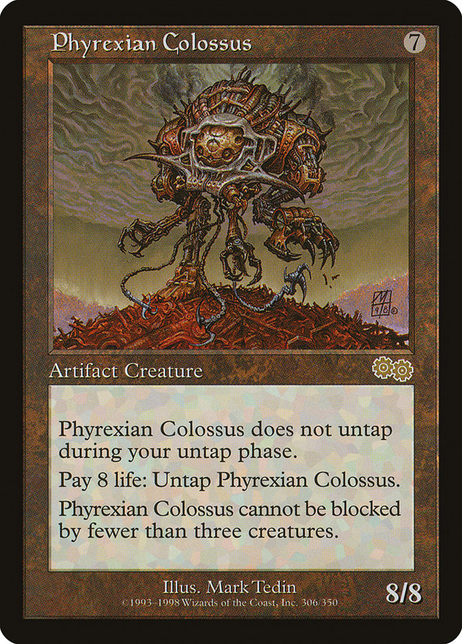 Phyrexian Colossus [Urza's Saga] | Rock City Comics