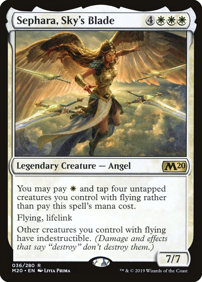 Sephara, Sky's Blade [Core Set 2020] | Rock City Comics