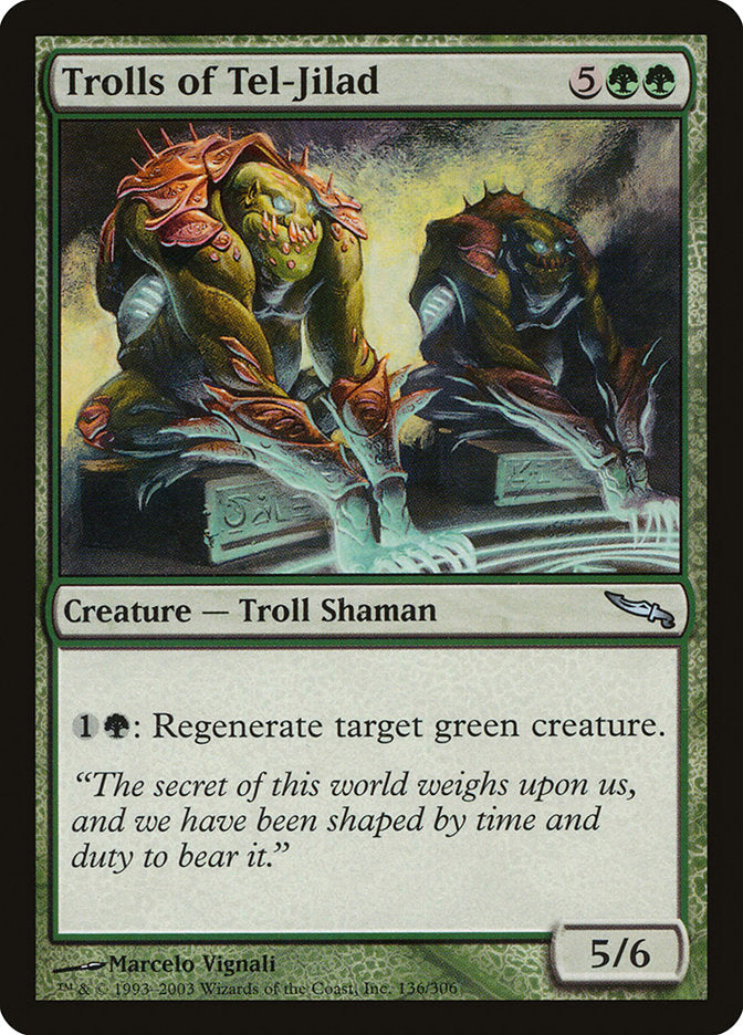 Trolls of Tel-Jilad [Mirrodin] | Rock City Comics