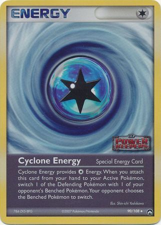 Cyclone Energy (90/108) (Stamped) [EX: Power Keepers] | Rock City Comics