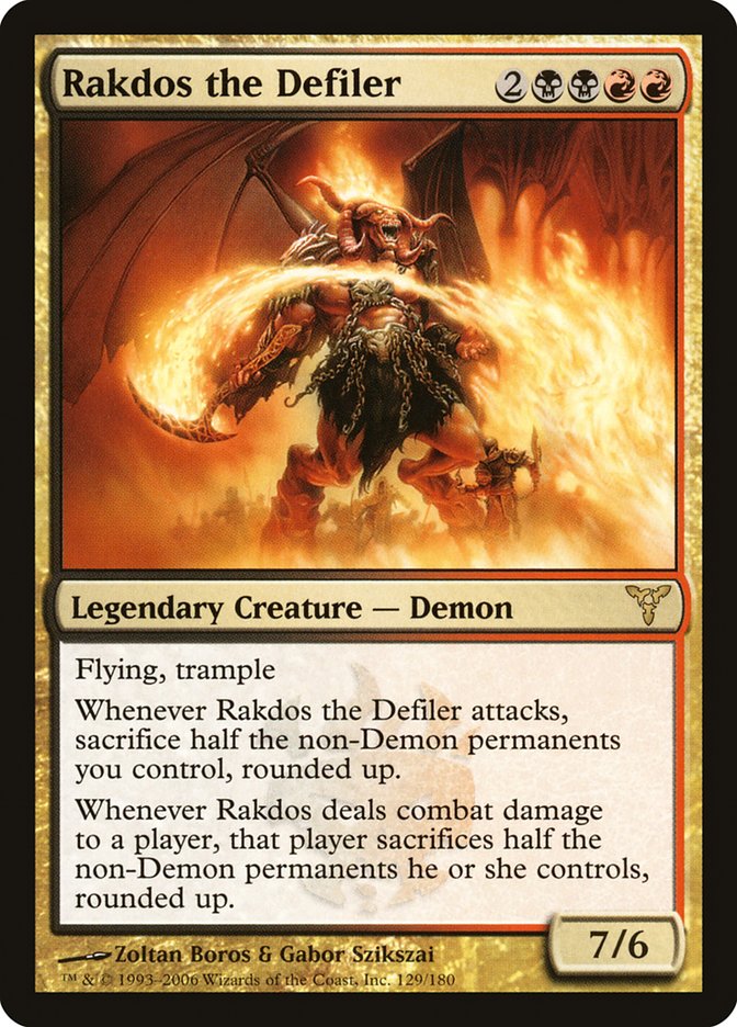 Rakdos the Defiler [Dissension] | Rock City Comics