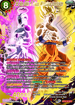 SS Son Goku & Frieza, Miraculous Conclusion (BT14-152) [Cross Spirits] | Rock City Comics