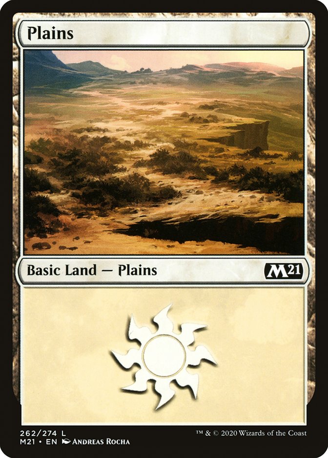 Plains (262) [Core Set 2021] | Rock City Comics