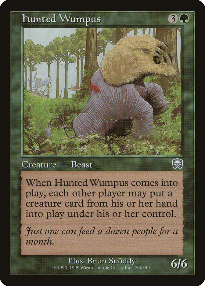 Hunted Wumpus [Mercadian Masques] | Rock City Comics