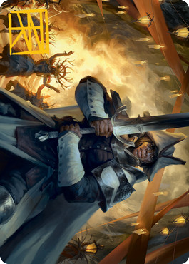 Ritual Guardian Art Card (Gold-Stamped Signature) [Innistrad: Midnight Hunt Art Series] | Rock City Comics