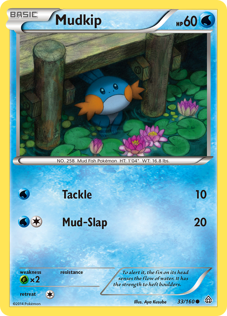 Mudkip (33/160) [XY: Primal Clash] | Rock City Comics