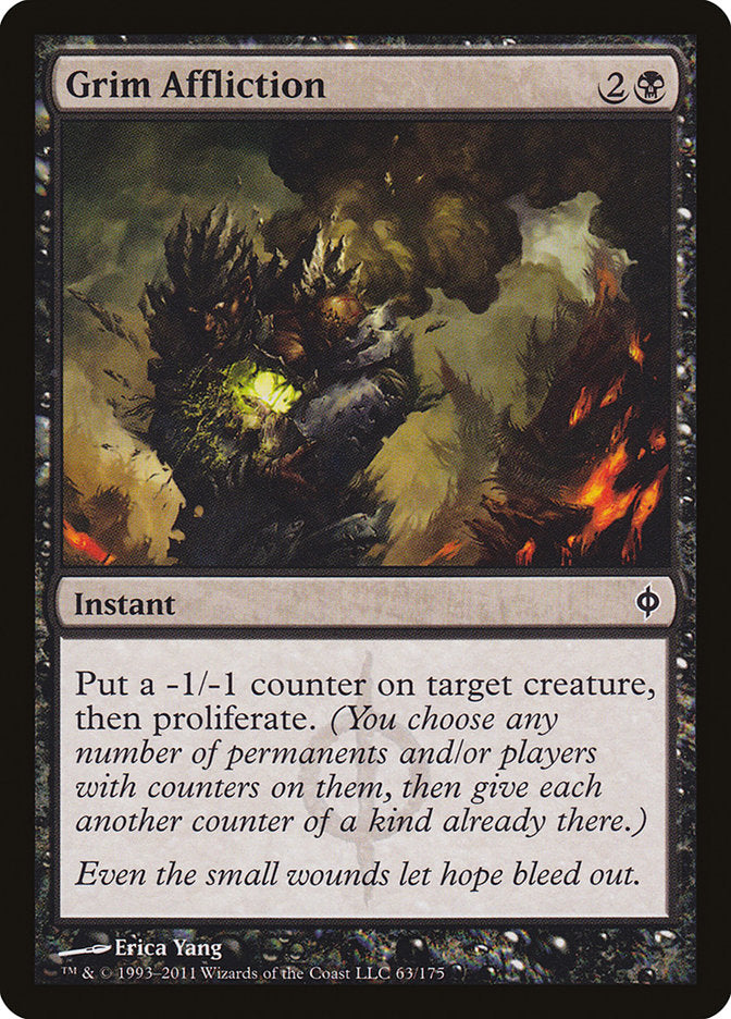 Grim Affliction [New Phyrexia] | Rock City Comics