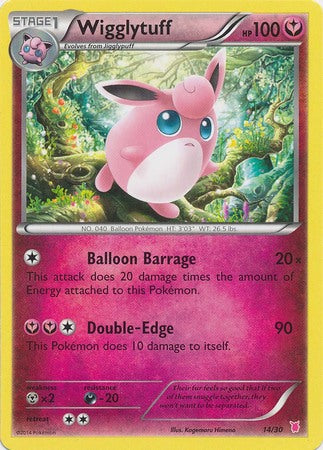 Wigglytuff (14/30) [XY: Trainer Kit 1 - Wigglytuff] | Rock City Comics