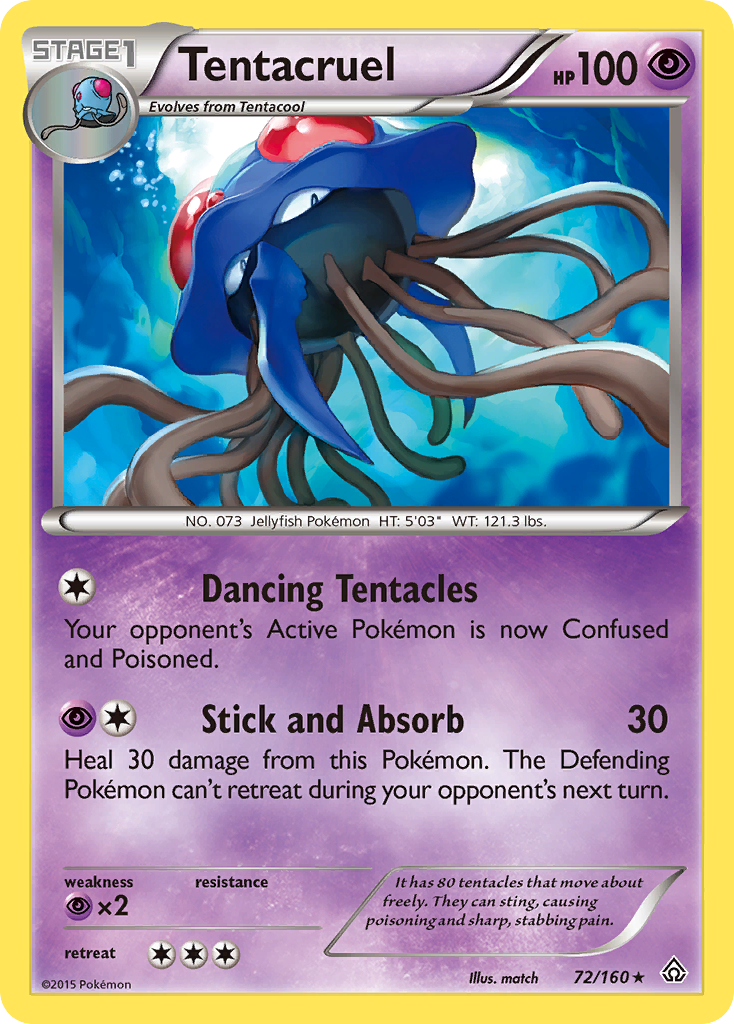 Tentacruel (72/160) [XY: Primal Clash] | Rock City Comics