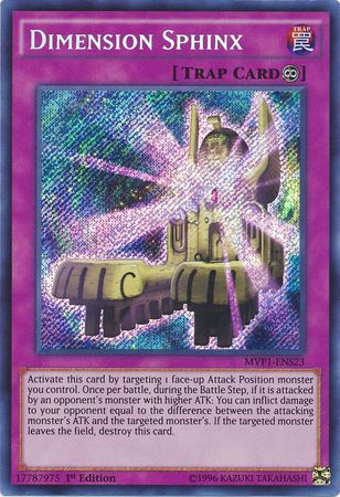 Dimension Sphinx [MVP1-ENS23] Secret Rare | Rock City Comics