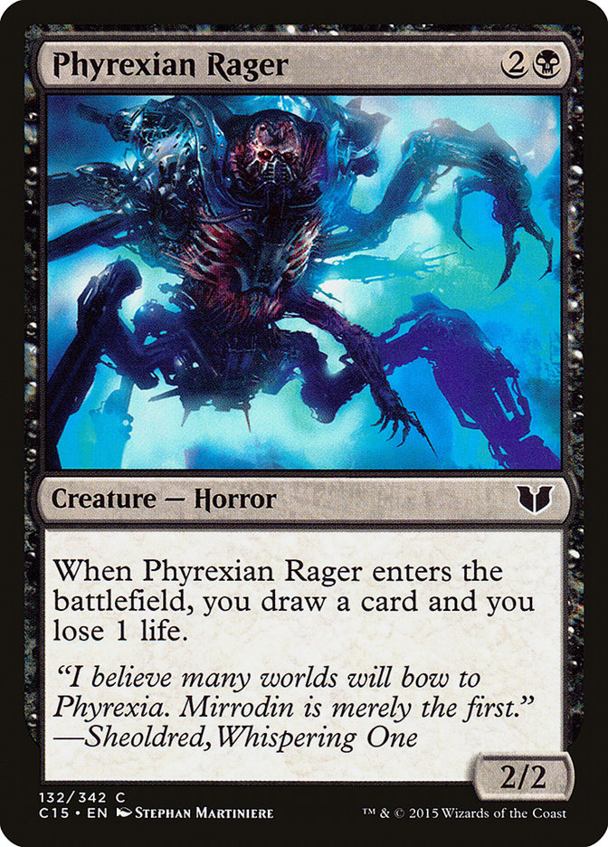 Phyrexian Rager [Commander 2015] | Rock City Comics