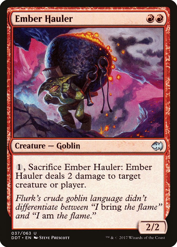 Ember Hauler [Duel Decks: Merfolk vs. Goblins] | Rock City Comics