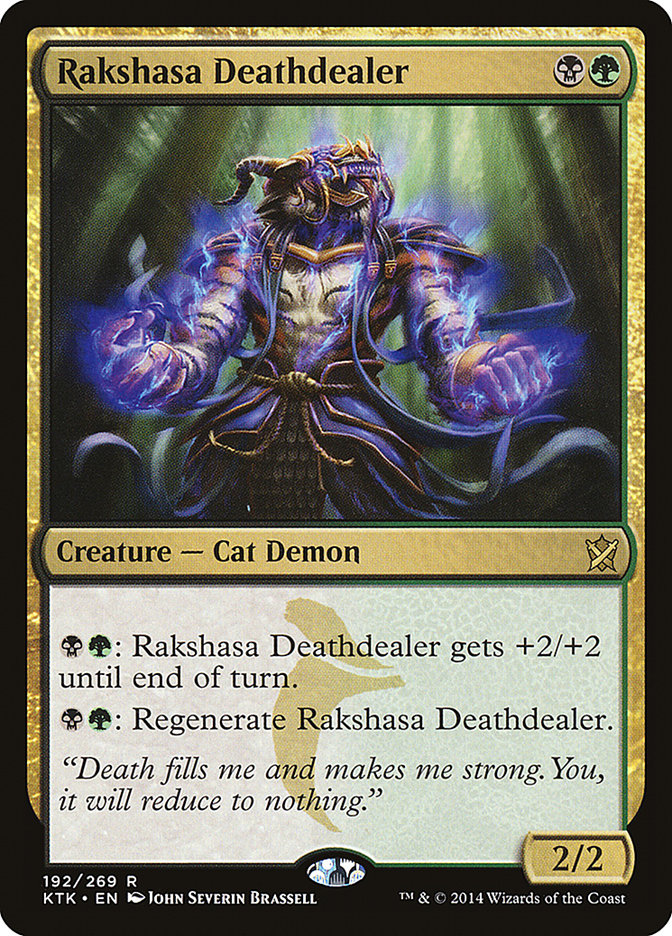 Rakshasa Deathdealer [Khans of Tarkir] | Rock City Comics