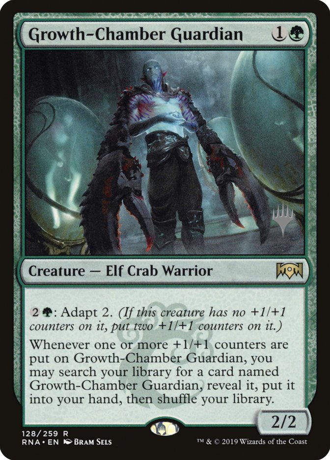 Growth-Chamber Guardian (Promo Pack) [Ravnica Allegiance Promos] | Rock City Comics