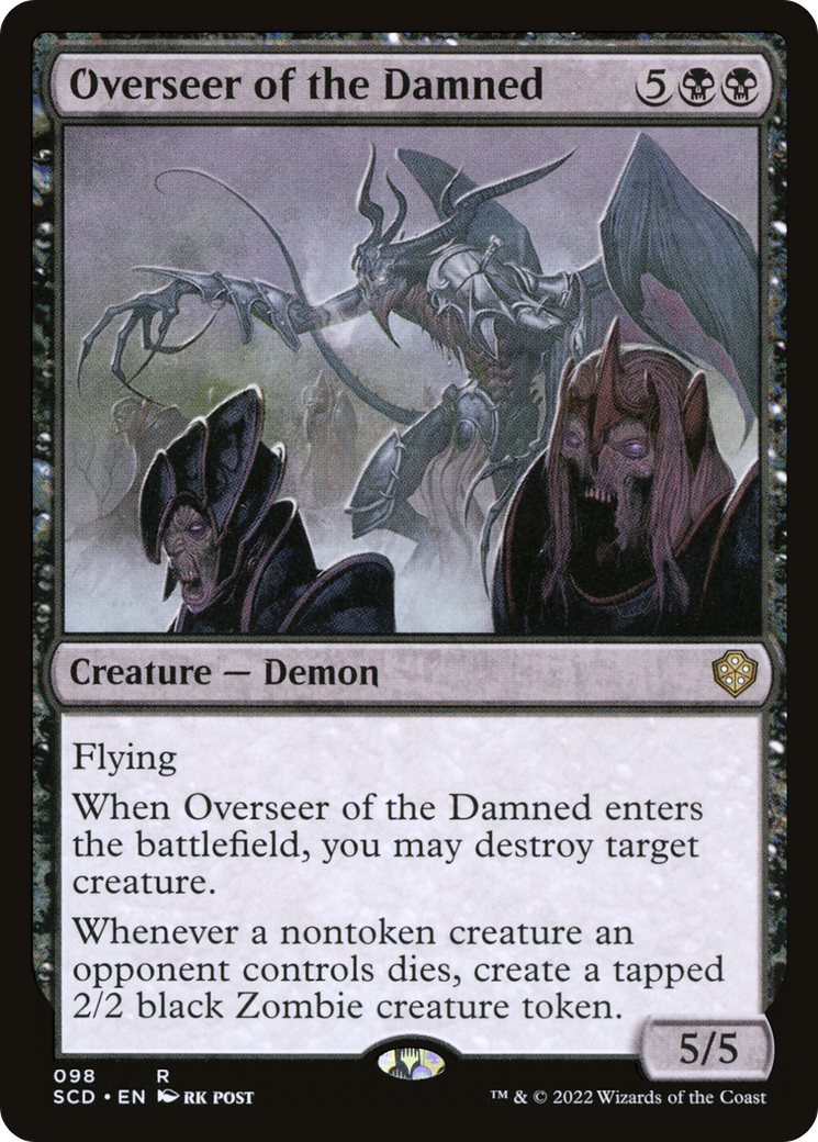 Overseer of the Damned [Starter Commander Decks] | Rock City Comics